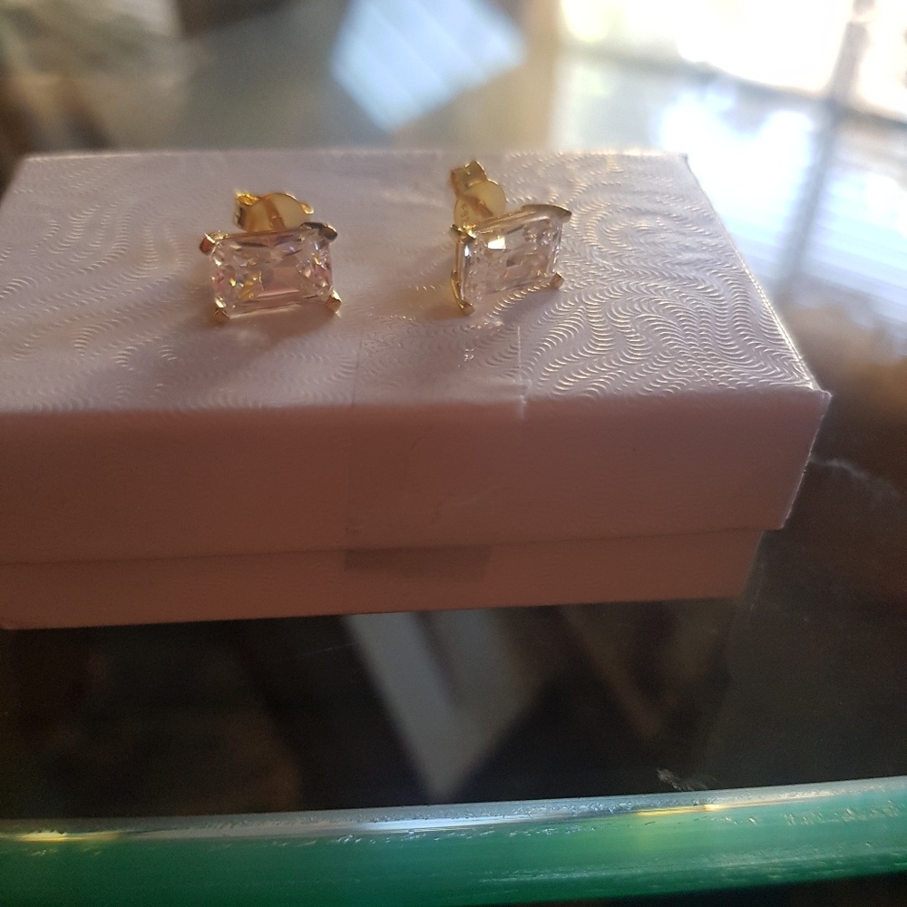 Simulated Diamond Earrings